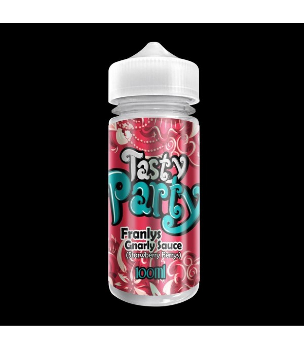 Franlys Gnarley Sause by Tasty Party. 100ML E-liquid, 0MG vape, 70VG/30PG juice