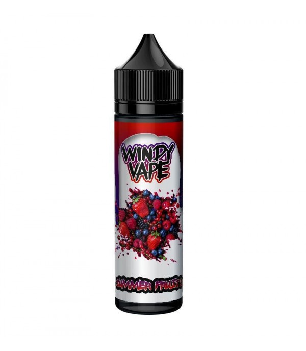 Summer Fruits by Windy Vape 50ml E Liquid Juice 0mg 80vg 20pg