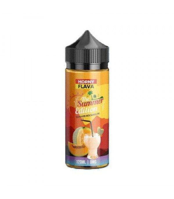 Summer Edition Summer Rockmelon by Horny Flava. 100ML E-liquid, 0MG Vape, 70VG Juice