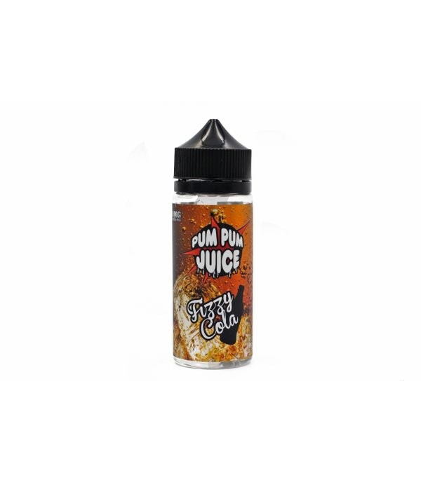 Fizzy Cola by Pum Pum Juice. 0MG 100ML E-liquid. 70VG/30PG Vape Juice