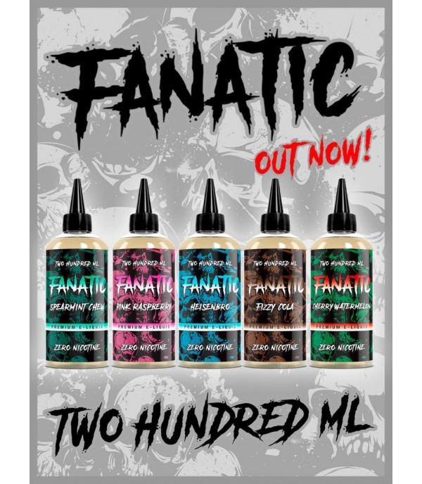 Fizzy Cola By Fanatic 200ML E Liquid 70VG Vape 0MG Juice