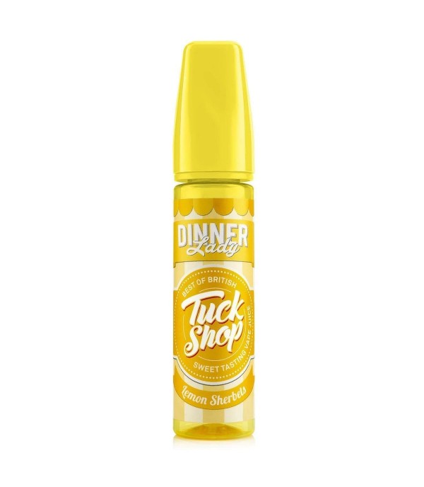 Sweets- Lemon Sherbets by Dinner Lady E-liquid 70VG Shortfill Vape