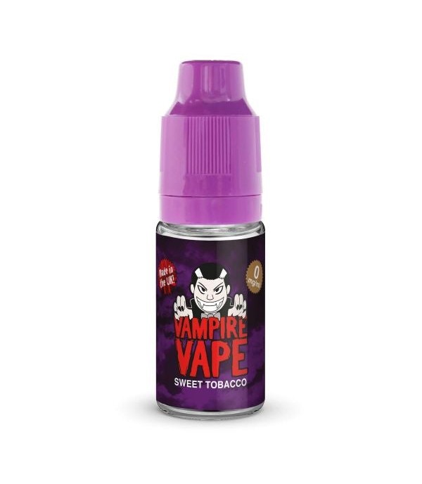 Sweet Tobacco By Vampire Vape 10ML E Liquid. All Strengths Of Nicotine Juice