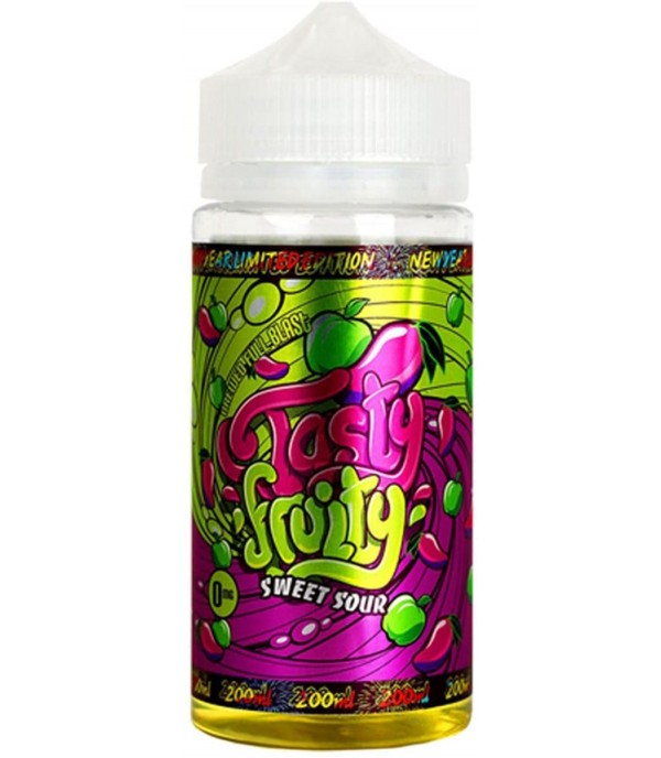 Sweet Sour 200ML 70VG/30PG By Tasty Fruity. Premium E-liquid Vape Juice