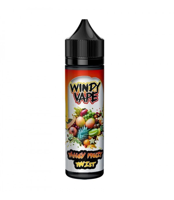 Tangy Fruit Twist by Windy Vape 50ml E Liquid Juice 0mg 80vg 20pg