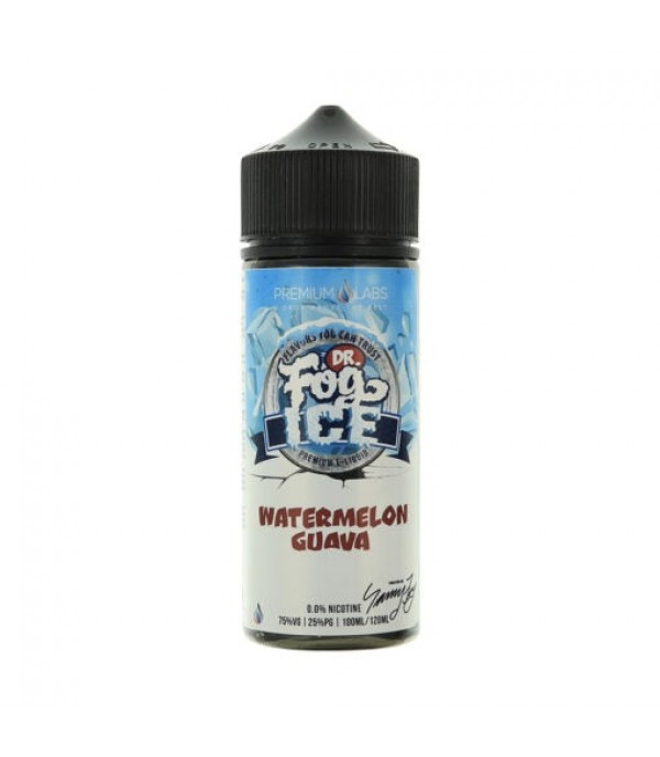 DR FOG WATERMELON GUAVA ICE SERIES 100ML SHORTFILL 75VG E LIQUID JUICE VAPE