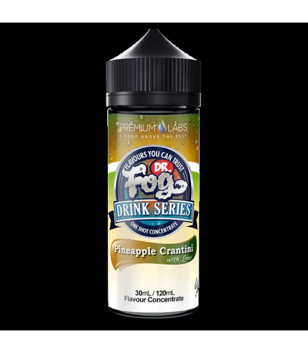 DR FOG PINEAPPLE CRANTINI DRINK SERIES 100ML SHORTFILL 75VG E LIQUID JUICE VAPE