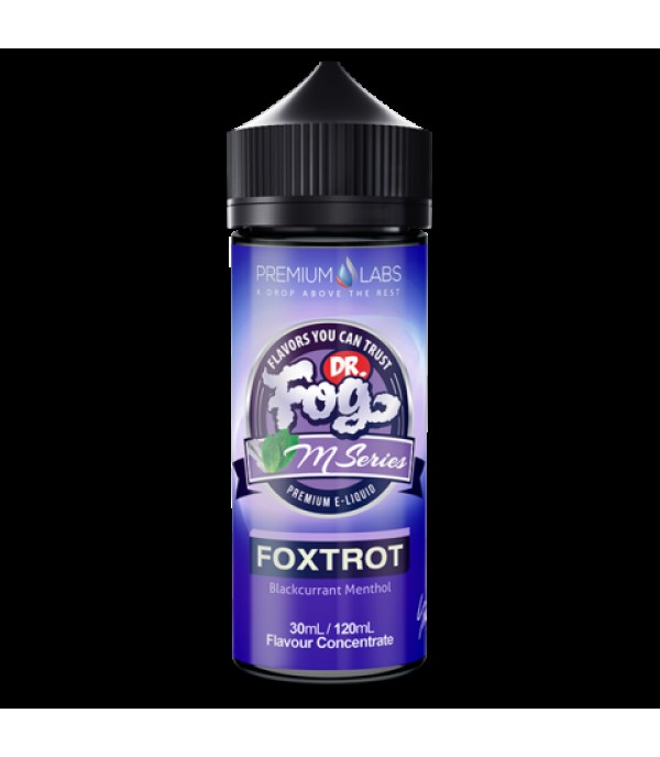 DR FOG M SERIES FOXTROT 100ML SHORTFILL 75VG E LIQUID JUICE VAPE