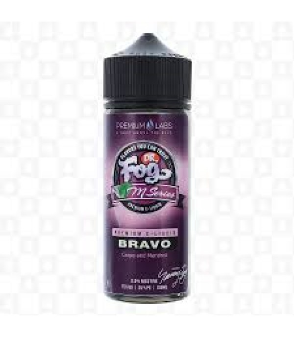 DR FOG M SERIES BRAVO 100ML SHORTFILL 75VG E LIQUID JUICE VAPE