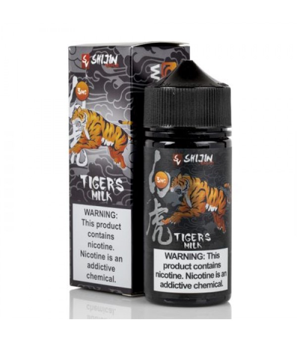 Tiger's Milk V2 by Shijin Vapor 100ML E Liquid 70VG Vape 0MG Juice