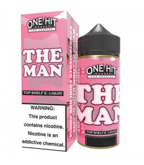 THE MAN – ONE HIT WONDER 100ML SHORTFILL E LIQUID 80VG VAPE