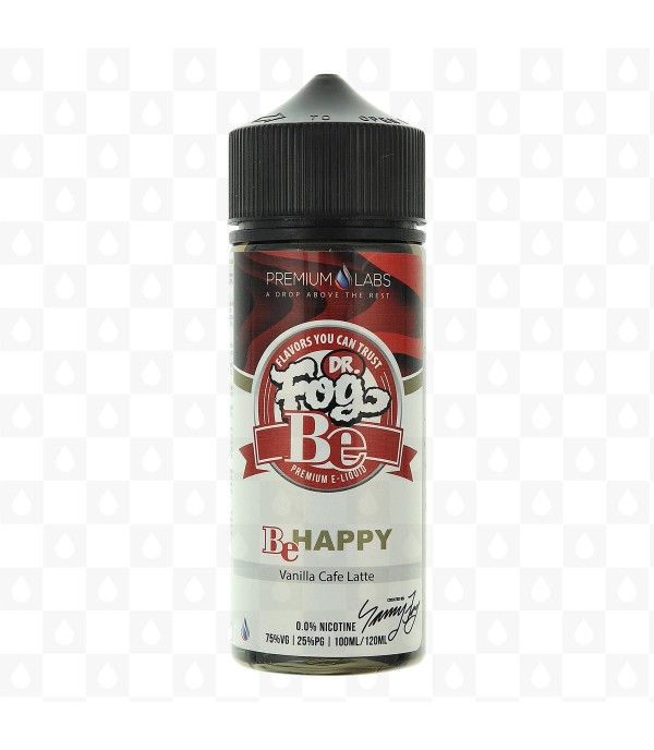 DR FOG BE HAPPY 100ML SHORTFILL 75VG E LIQUID JUICE VAPE