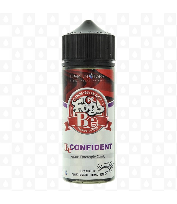 DR FOG BE CONFIDENT 100ML SHORTFILL 75VG E LIQUID JUICE VAPE