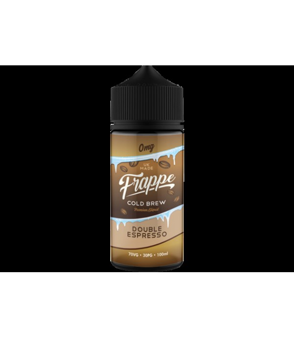 Double Espresso By Frappe 100ML E Liquid 70VG Vape 0MG Juice