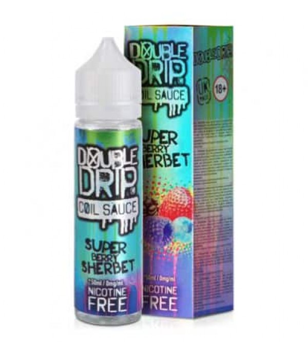 DOUBLE DRIP – SUPER BERRY SHERBET E LIQUID 50ML 80VG