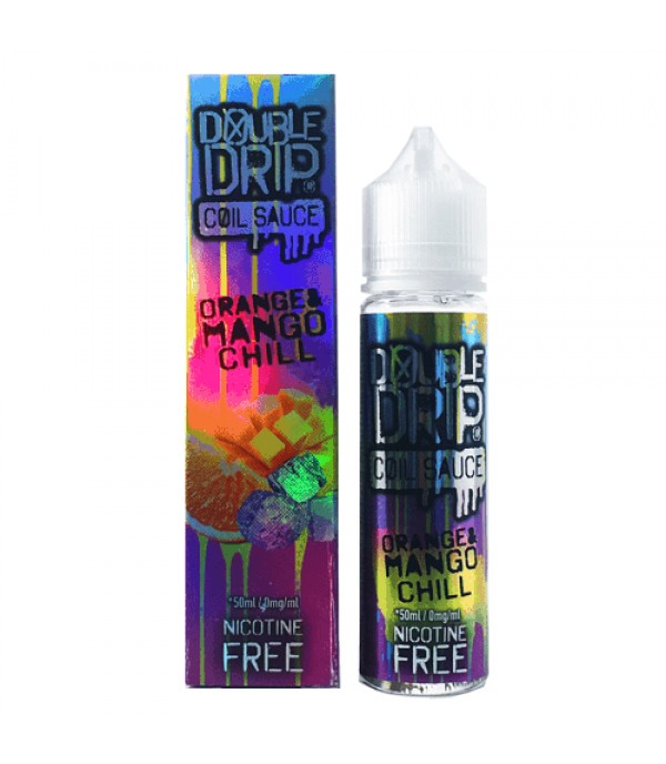 DOUBLE DRIP – ORANGE & MANGO CHILL E LIQUID 50ML 80VG