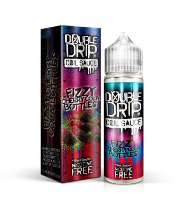 DOUBLE DRIP – FIZZY CHERRY COLA BOTTLES E LIQUID 50ML 70VG