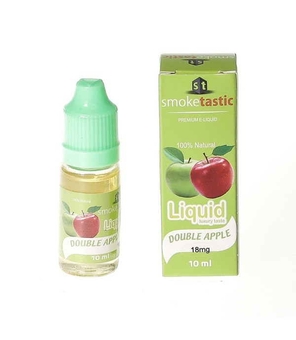 Double Apple 10ml Smoketastic E Liquid Juice 6mg, 12mg, 18mg Vape Multibuy