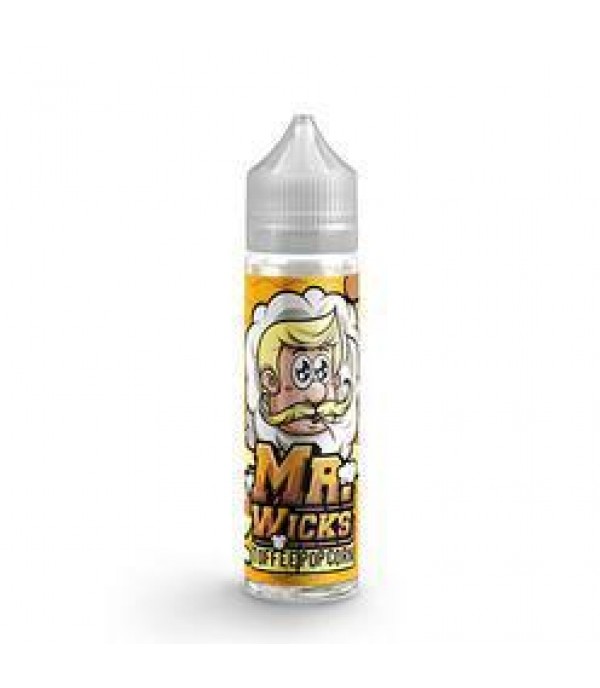 Toffee Popcorn E-Liquid by Mr Wicks - 50ml Shortfill E Liquid 70VG Vape