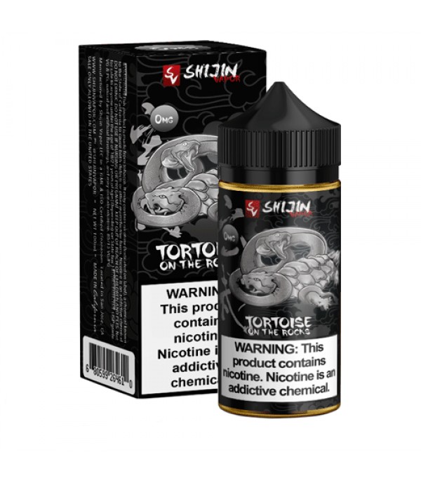 Tortoise On The Rocks by Shijin Vapor 100ML E Liquid 70VG Vape 0MG Juice