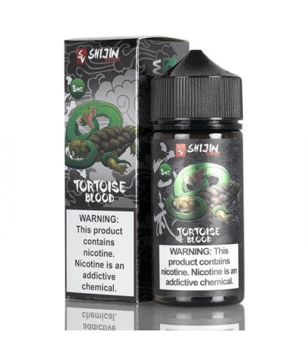 Tortoise Blood by Shijin Vapor 100ML E Liquid 70VG Vape 0MG Juice