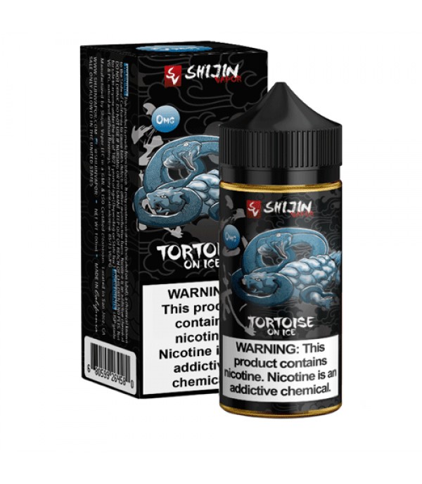 Tortoise On Ice by Shijin Vapor 100ML E Liquid 70VG Vape 0MG Juice