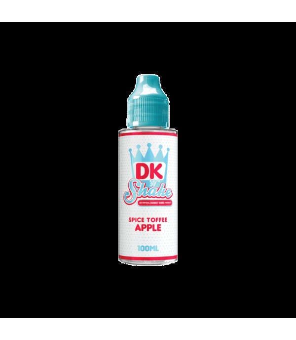 DK ' N' Shake - Spice Toffee Apple by Donut King. 70VG/30PG E-liquid, 0MG Vape, 100ML Juice