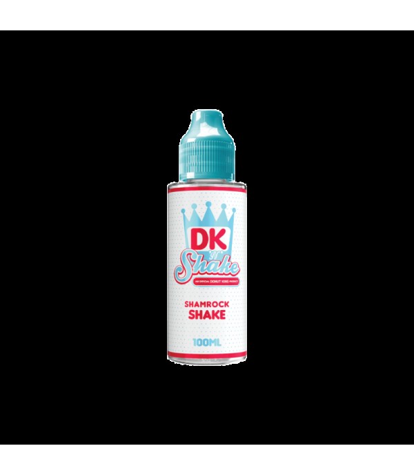 DK ' N' Shake - Shamrock Shake by Donut King. 70VG/30PG E-liquid, 0MG Vape, 100ML Juice