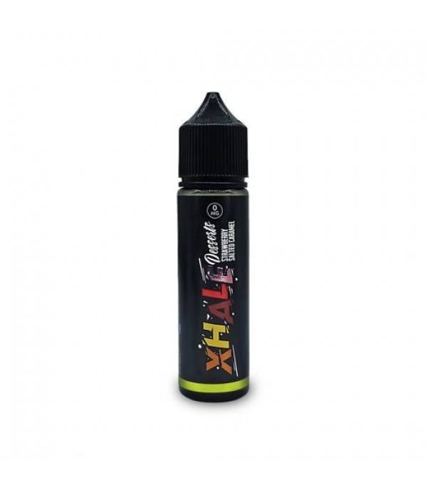 Desserts - Strawberry Salted Caramel By Xhale 50ML E Liquid 70VG Vape 0MG Juice Shortfill