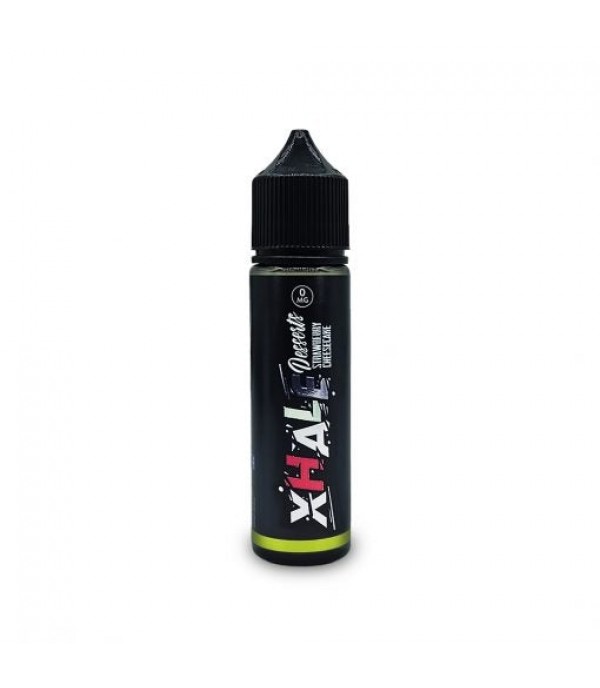 Desserts - Strawberry Cheesecake By Xhale 50ML E Liquid 70VG Vape 0MG Juice Shortfill