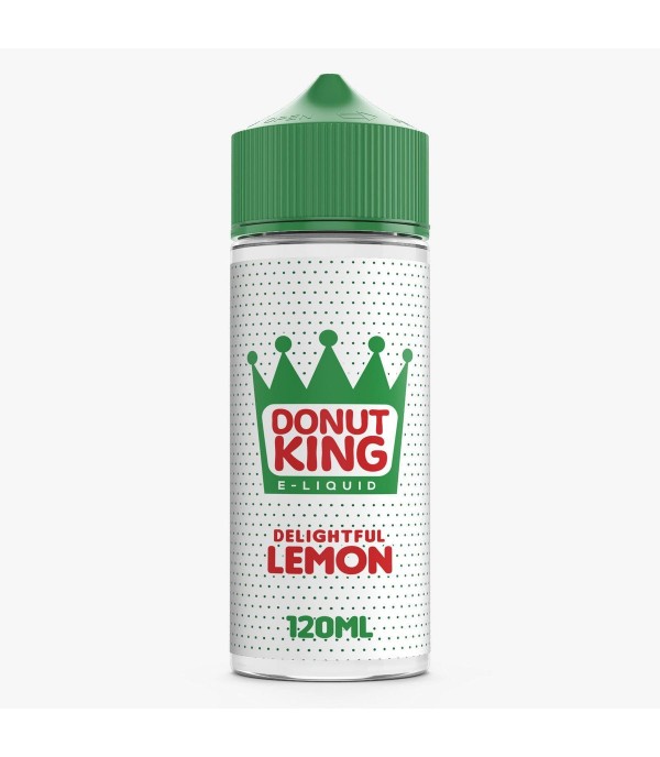 Delightful Lemon by Donut King. 70VG/30PG E-liquid, 0MG Vape, 100ML Juice