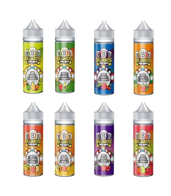 Trick Shots Range - Billiards 100ML E Liquid 70VG Vape 0MG Juice