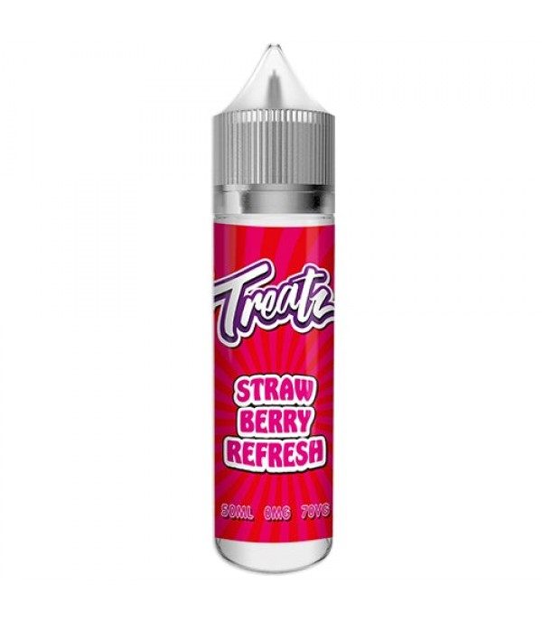 TREATZ – STRAWBERRY REFRESHER 50ML SHORTFILL E Liquid 70VG VAPE