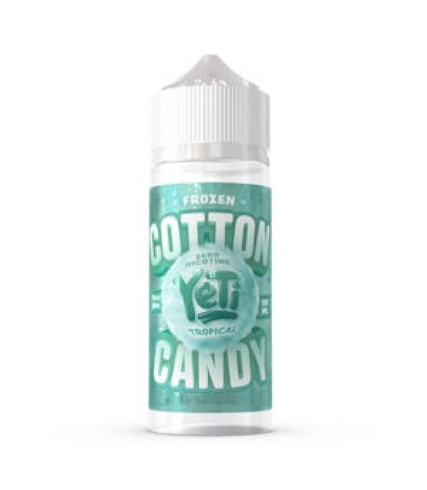 Tropical - Frozen Cotton Candy By Yeti 100ML E Liquid 70VG Vape 0MG Juice