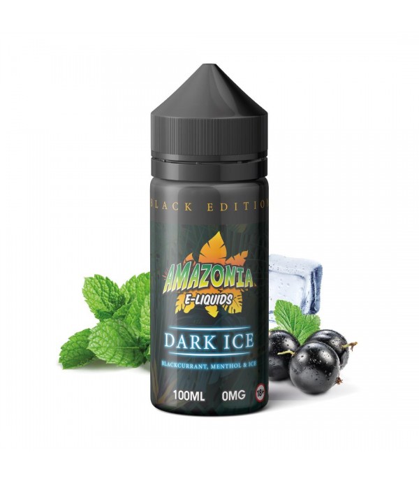 Dark Ice By Amazonia Black Edition 100ML E Liquid 70VG Vape 0MG Juice