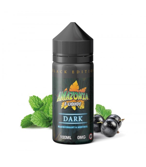 Dark By Amazonia Black Edition 100ML E Liquid 70VG Vape 0MG Juice