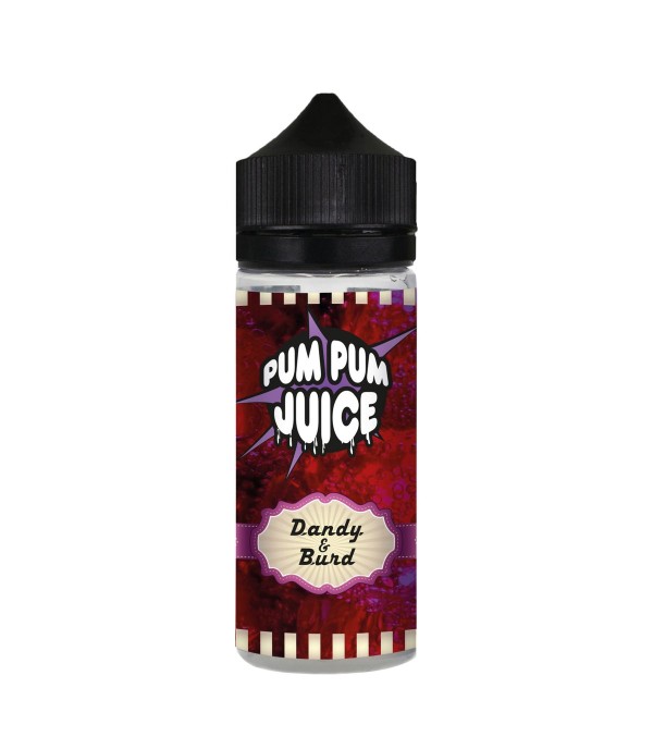 Dandy And Burd by Pum Pum Juice. 0MG 100ML E-liquid. 70VG/30PG Vape Juice
