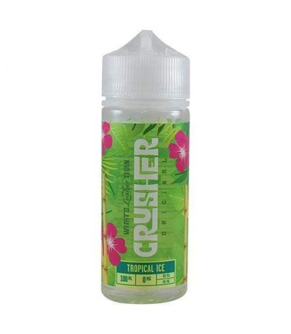 Tropical Ice By Crusher 100ML E Liquid 70VG/30PG Vape 0MG Juice Short Fill