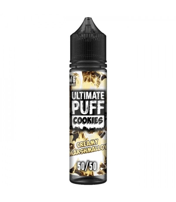 Cookies Creamy Marshmallow by Ultimate Puff, 50ML E-liquid, 0MG Vape, 50VG Juice