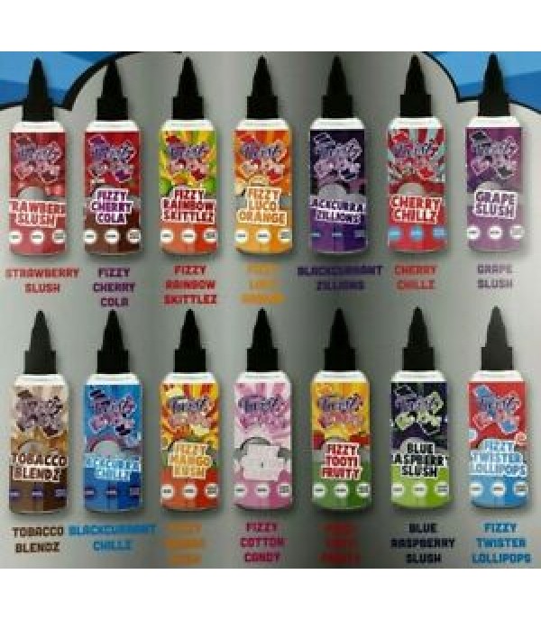 TWIST THE KING CHERRY CHILLZ Shortfill 80ML E Liquid Juice 60VG Vape