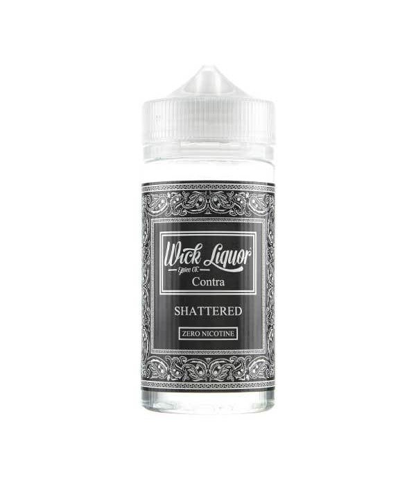 Contra Shattered By Wick Liquor 150ML E Liquid 80VG Vape 0MG Juice *Genuine*