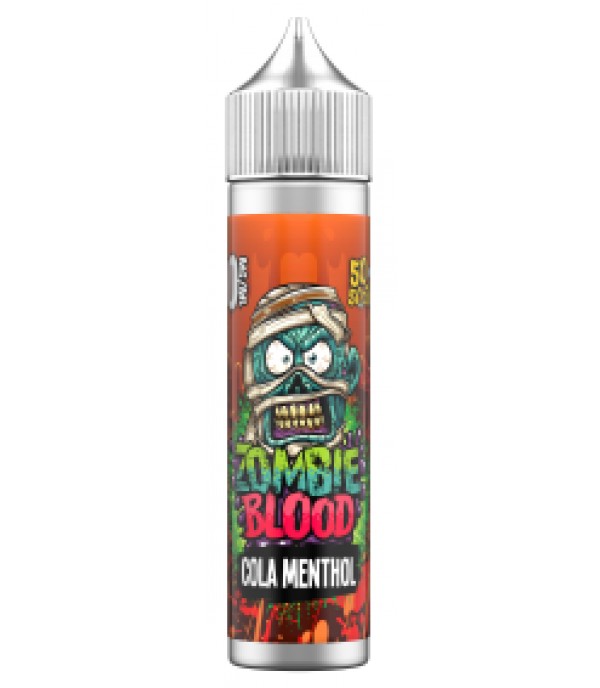Cola Menthol By Zombie Blood 50ML E Liquid 50VG Vape 0MG Juice