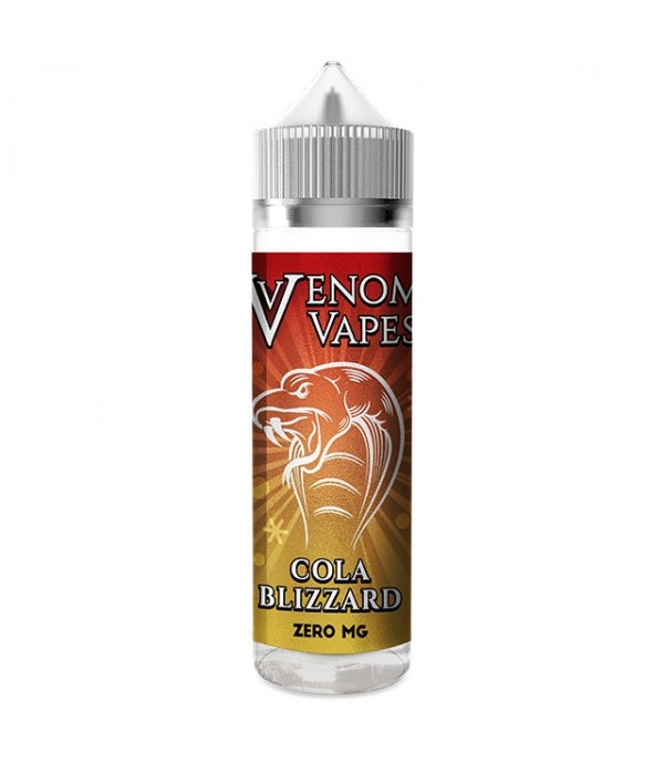 Cola Blizzard By Venom Vapes 50ML E Liquid 80VG Vape 0MG Juice