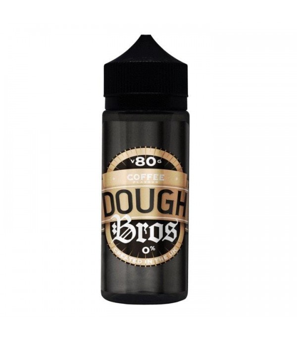 Coffee By Dough Bros | 100ML E Liquid | 80VG/20PG Vape | 0MG Juice | Short Fill
