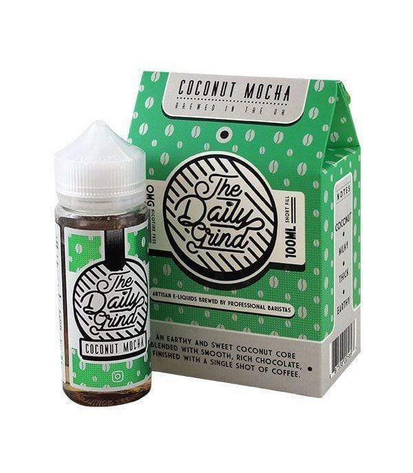 Coconut Mocha By The Daily Grind 100ML E Liquid 70VG Vape 0MG Juice