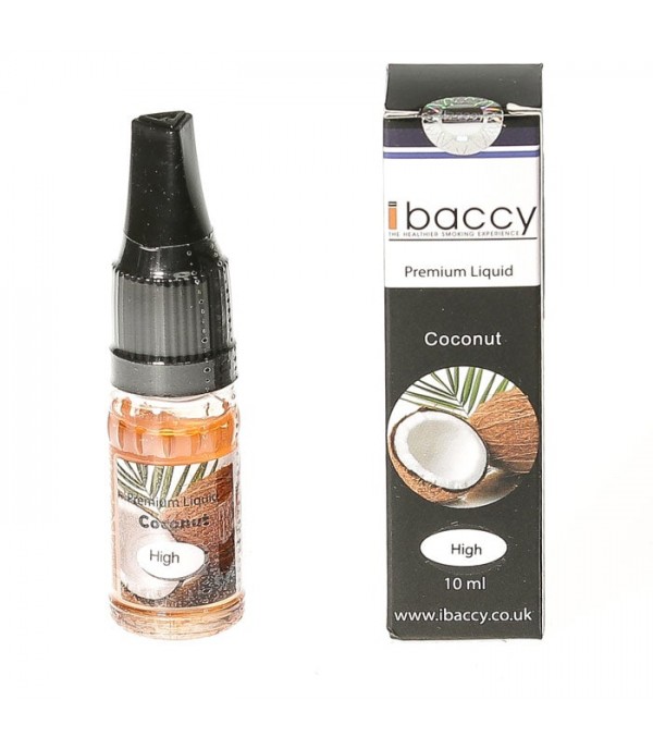 COCONUT IBACCY 10ML TPD E LIQUID JUICE 6MG/12MG/18MG MULTIBUY