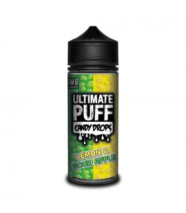 Ultimate Puff Candy Drops Lemon & Sour Apple 100ML Shortfill