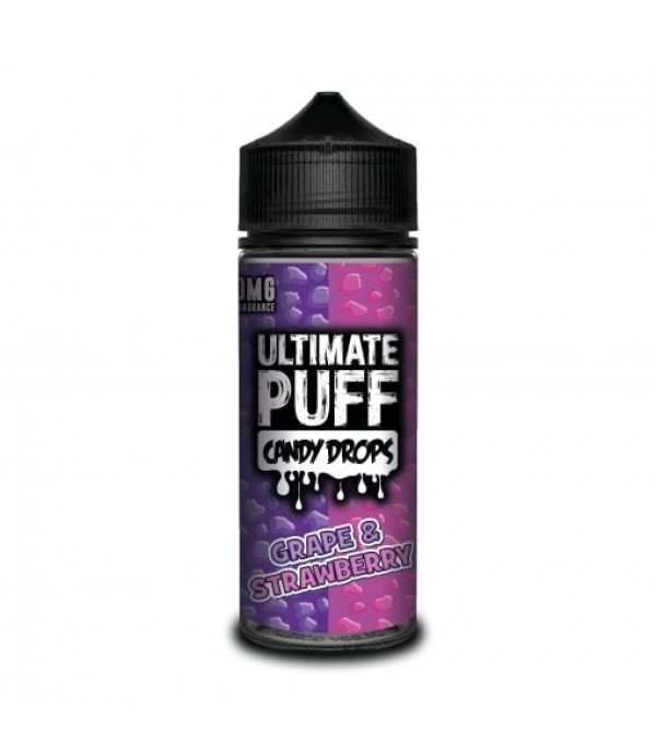 Ultimate Puff Candy Drops Grape & Strawberry 100ML Shortfill