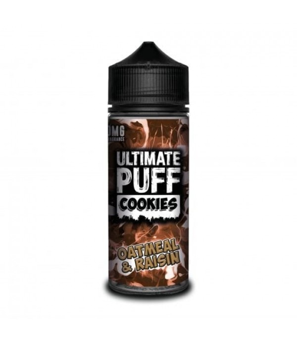 Ultimate Puff Cookies – Oatmeal & Raisin 100ML Shortfill