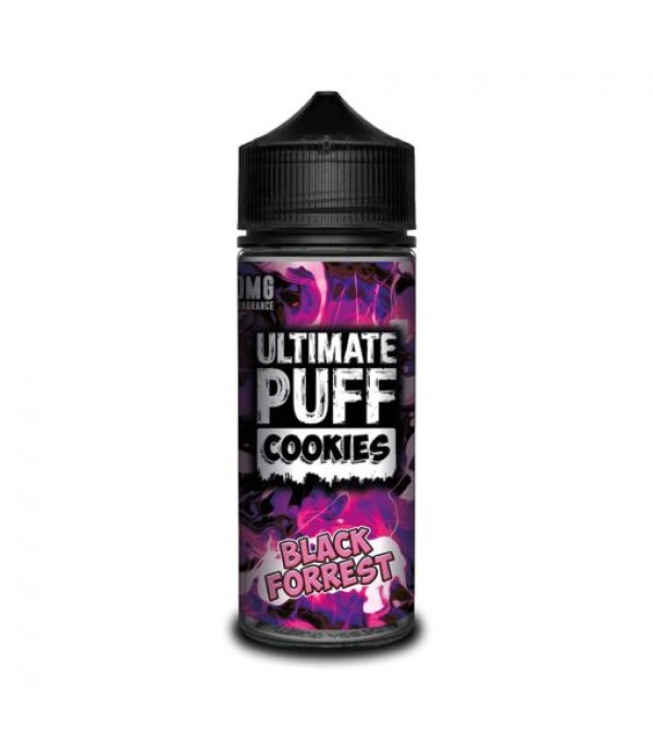 Ultimate Puff Cookies – Black Forrest 100ML E Liquid, 70VG Vape, 0MG Juice, Shortfill